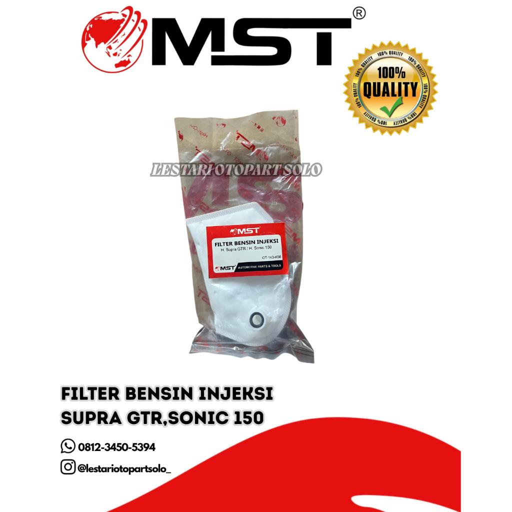 Jual FILTER INJEKSI HONDA SUPRA GTR / HONDA SONIC 150 | Shopee Indonesia
