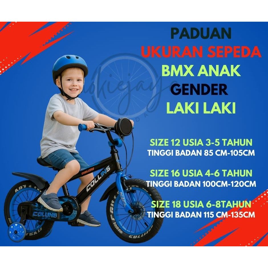 Jual Sepeda BMX anak Laki Laki 12
