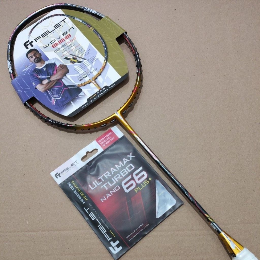 Jual Raket Badminton Felet Woven 888 & 999 Original | Shopee Indonesia