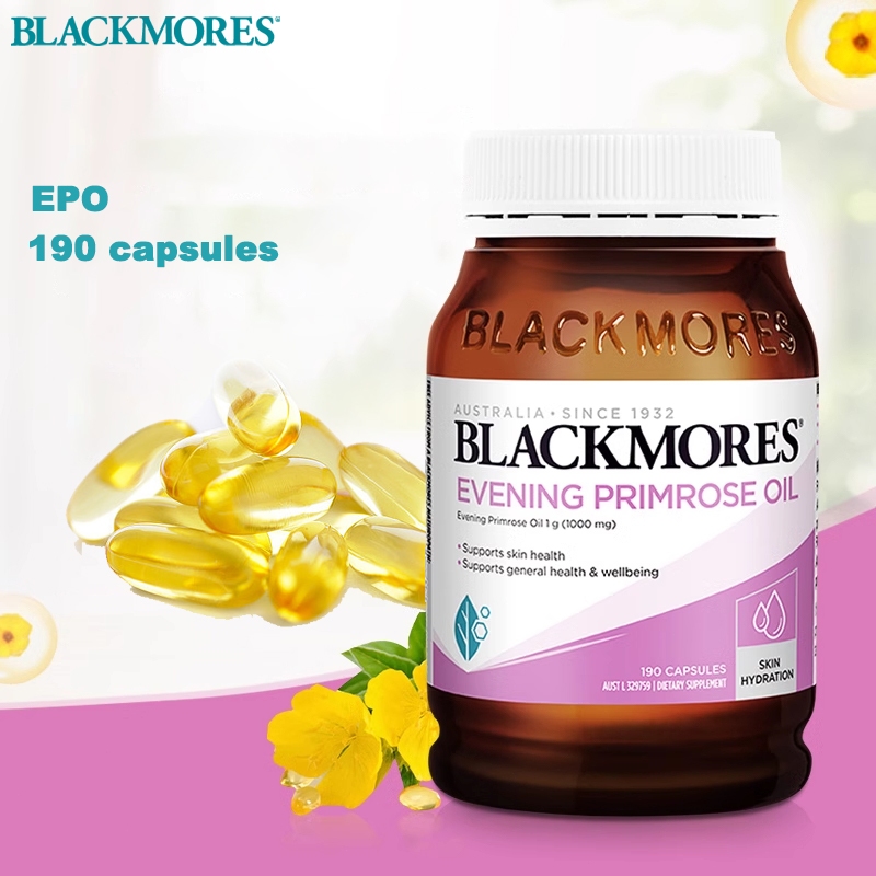 Jual Blackmores Evening Primrose Oil cold-pressed EPO For skin health ...