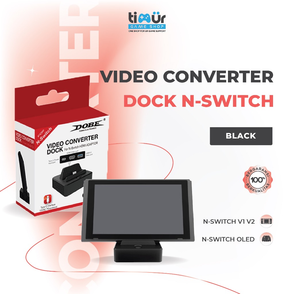Jual Video Dock Docking Converter High Definition Adaptor Type-C to ...