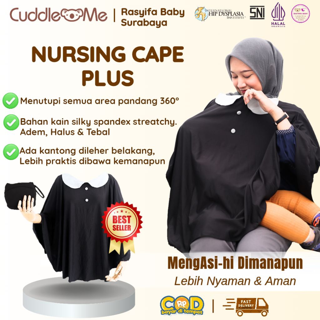 Jual Nursing Cape Plus + Cuddleme Apron menyusui cuddle me model ...