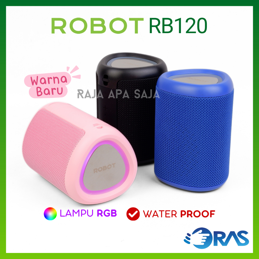 Jual Speaker Bluetooth Robot RGB Full Bass Waterproof IPX4 Tahan Air ...