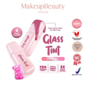 EMINA Glass Tint Lip Tint Korea Glossy Ombre Tahan 12 Jam Ringan Longlasting Transferproof SPF