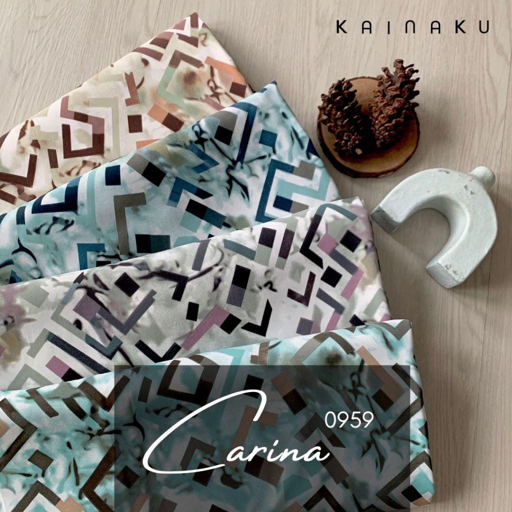 Jual CARINA 0959 I harga per 270cm (3yard) | Shopee Indonesia