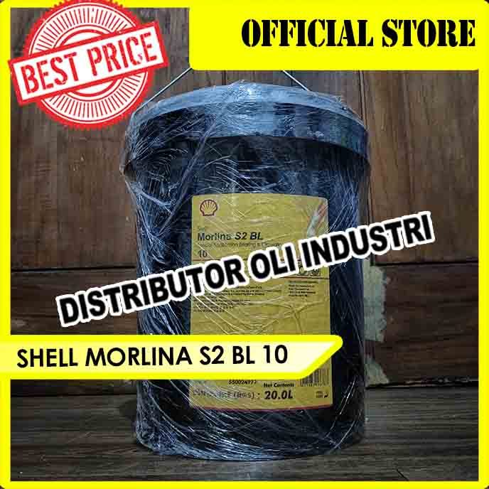 Jual SHELL MORLINA S2 BL 10 ( 20 Liter - Ready Stock ) | Shopee Indonesia