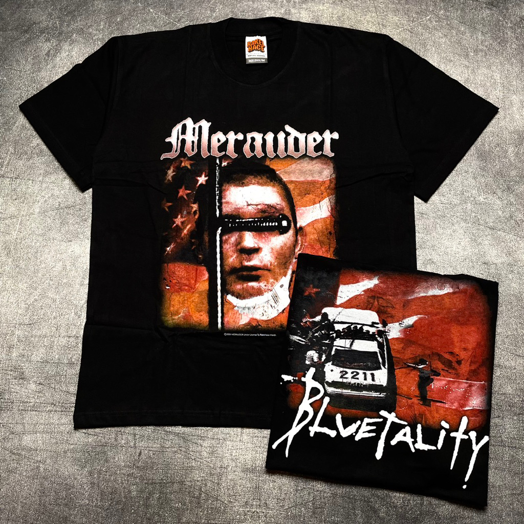Jual Tshirt MERAUDER - BLUETALITY COVER Official Merchandise | Shopee ...