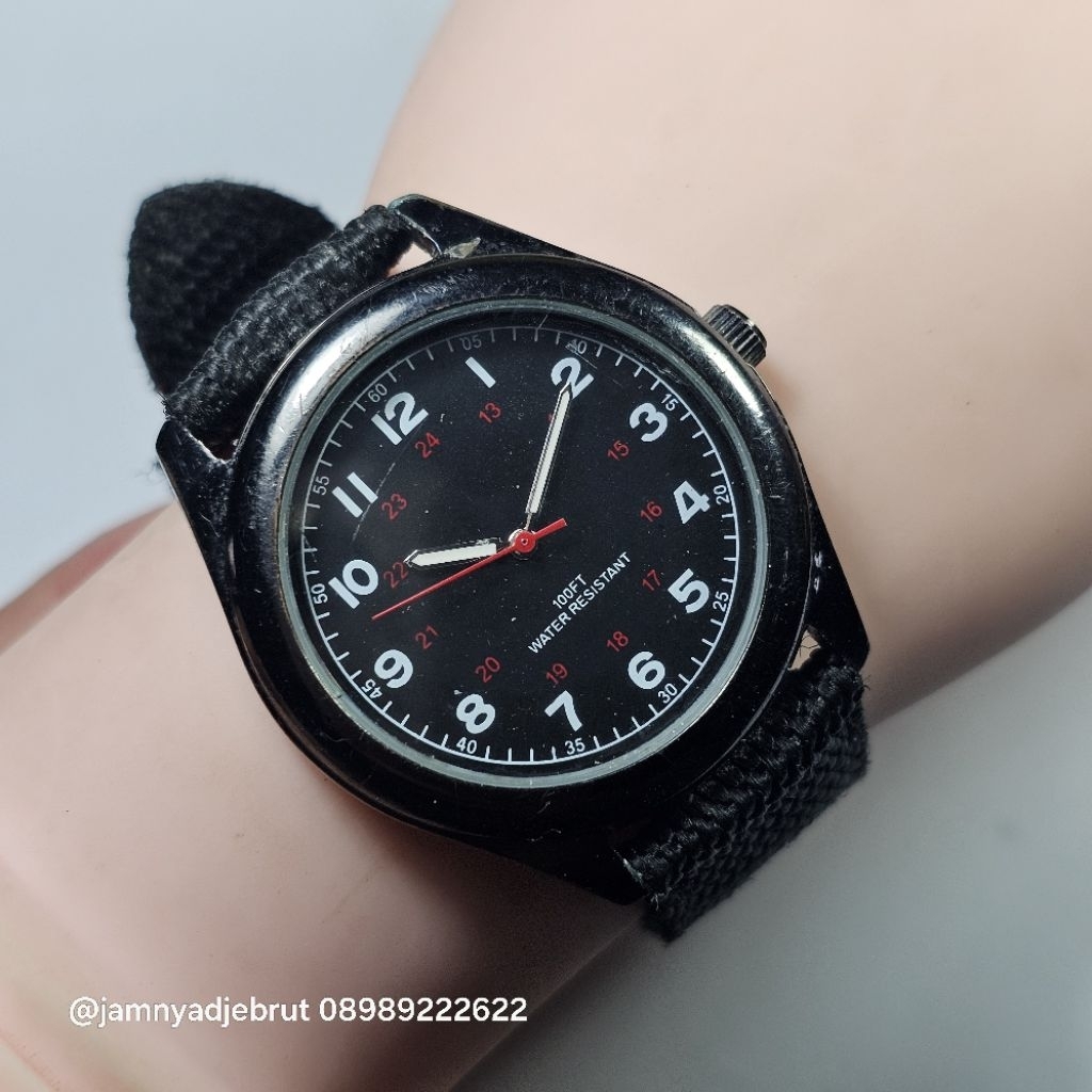 Jual Jam FMDOGE005 Military Dial Black Bekas | Shopee Indonesia