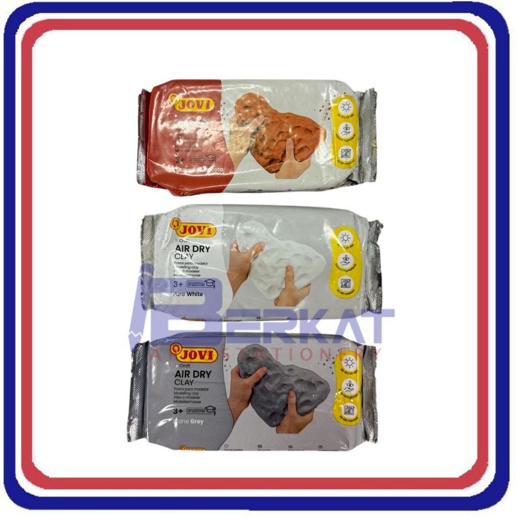Jual CLAY AIR MODELLING / TANAH LIAT JOVI 250GR | Shopee Indonesia