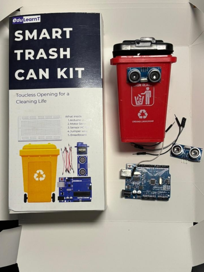 Jual Smart Trash Can Kit Edukasi Otomatis | Kit Arduino Sensor ...