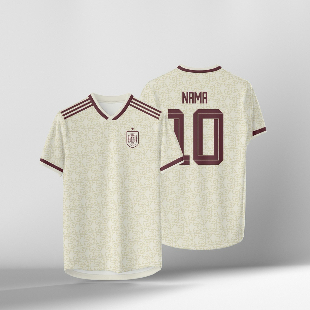 Jual Jersey Spanyol Away Piala Dunia 2026 Gratis Nama Dan Nomer