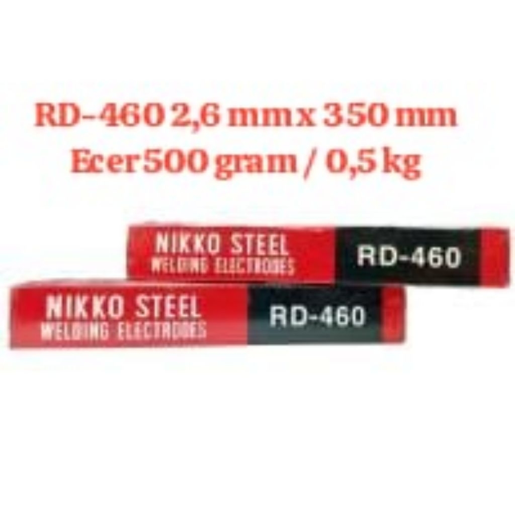 Jual kawat las RD-460 2,6 mm x 350 mm 500 gram | Shopee Indonesia