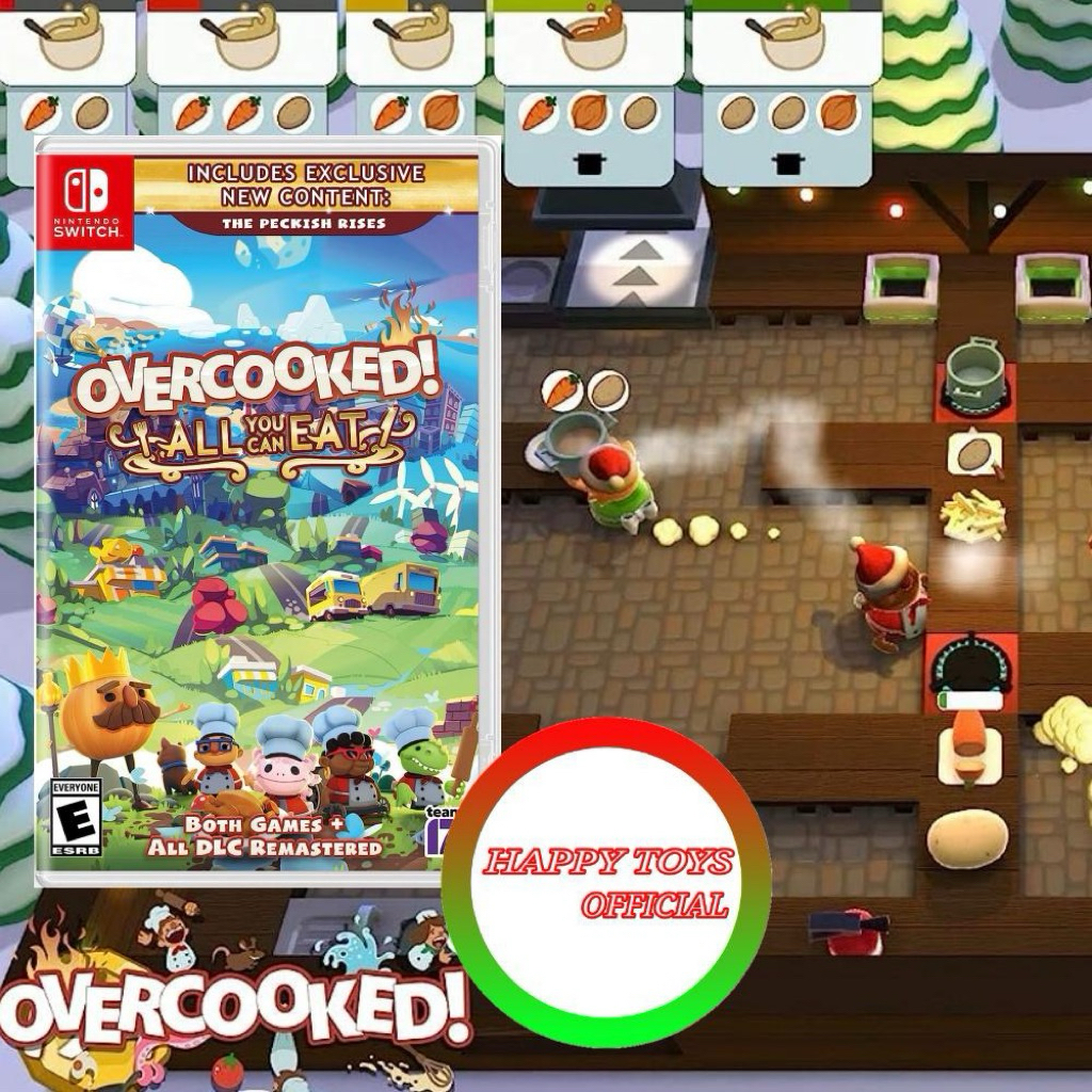 Jual Overcooked All You Can Eat Nintendo Switch | Shopee Indonesia