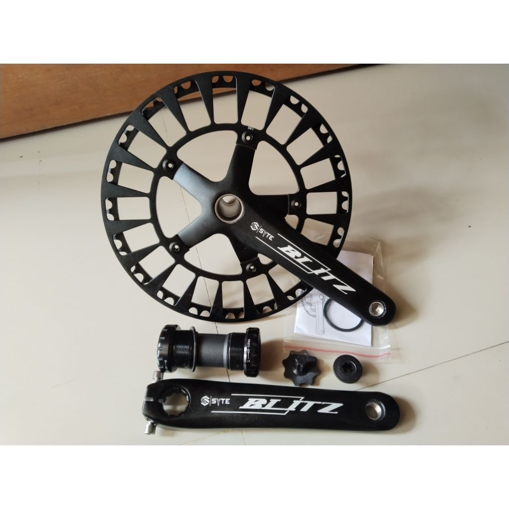 Jual crankset crank syte blitz HT2 53T dan 56T | Shopee Indonesia