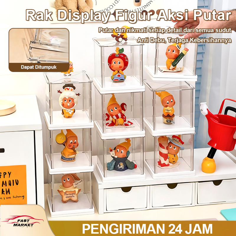Jual Fast Market_ Box Display Action Figure Akrilik Rak Display ...