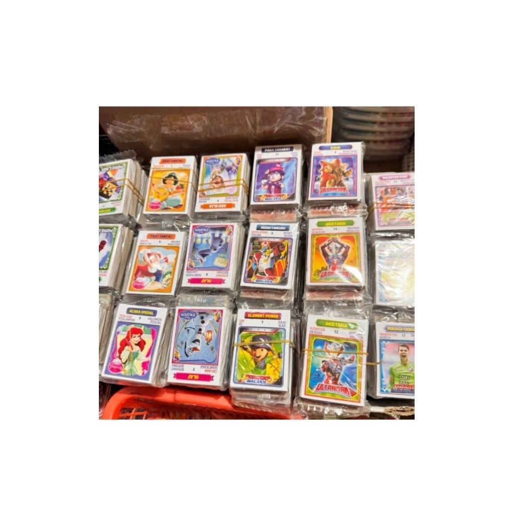 Jual kartu kuartet isi 1 renteng isi 12 bungkus | Shopee Indonesia