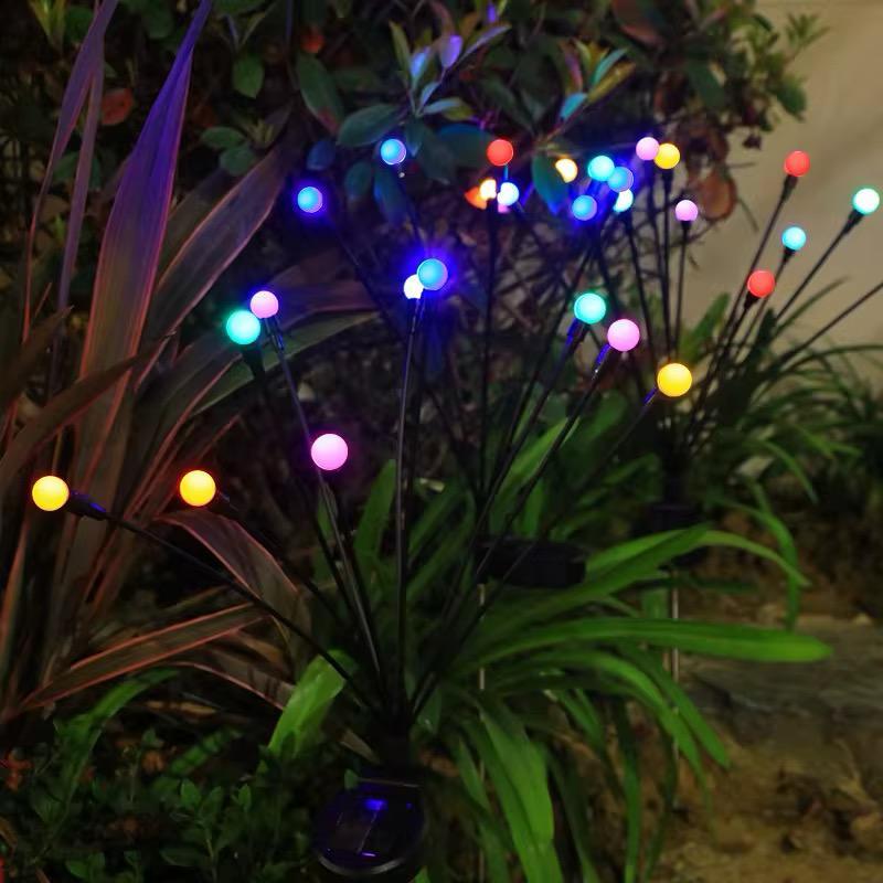 Jual LAMPU RUMPUT TENAGA SURYA LAMPU TAMAN LED MODEL ANGGUR | Shopee ...