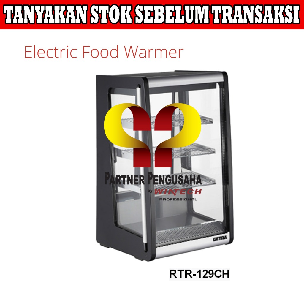 Jual Getra RTR-129CH Electric Food Warmer - Mesin Showcase Pemajang ...