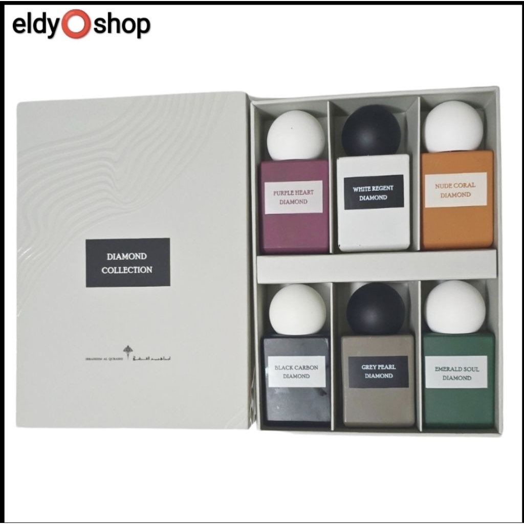 Jual IBRAQ Mini Diamond Collection 10ml 1 Set isi 6 botol| Original EDP ...