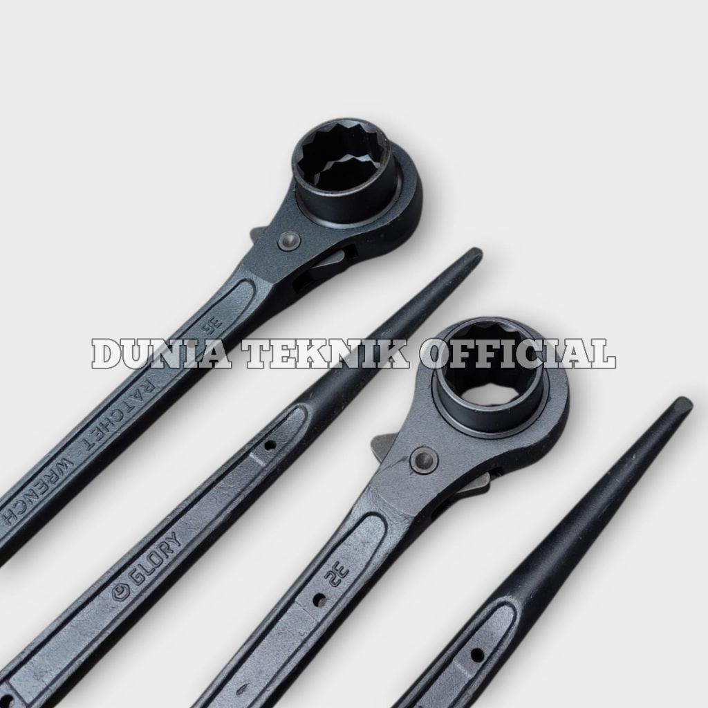 Jual Kunci Rachet GLORY Wrenches Scafolding 19 mm x 21mm Kunci Rachet ...