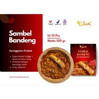 Jual sambal kemasan Semarang varian tongkol dan bandeng merk New Citra