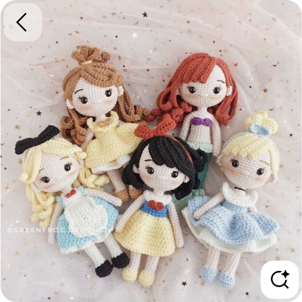 Jual Boneka Rajut prises disnei | Shopee Indonesia