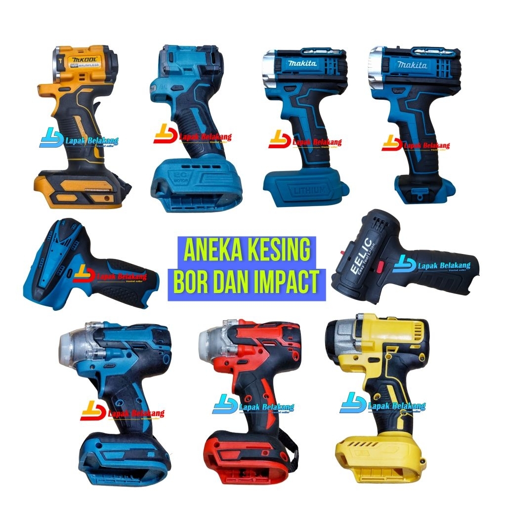 Jual kesing bor dan impact universal housing bor cordless drill full ...