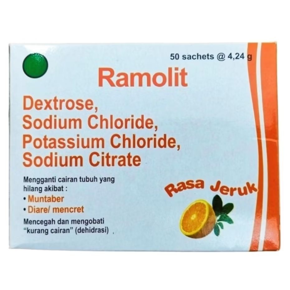 Jual RAMOLIT Rasa Jeruk (50's /Dus) - ORALIT | Shopee Indonesia