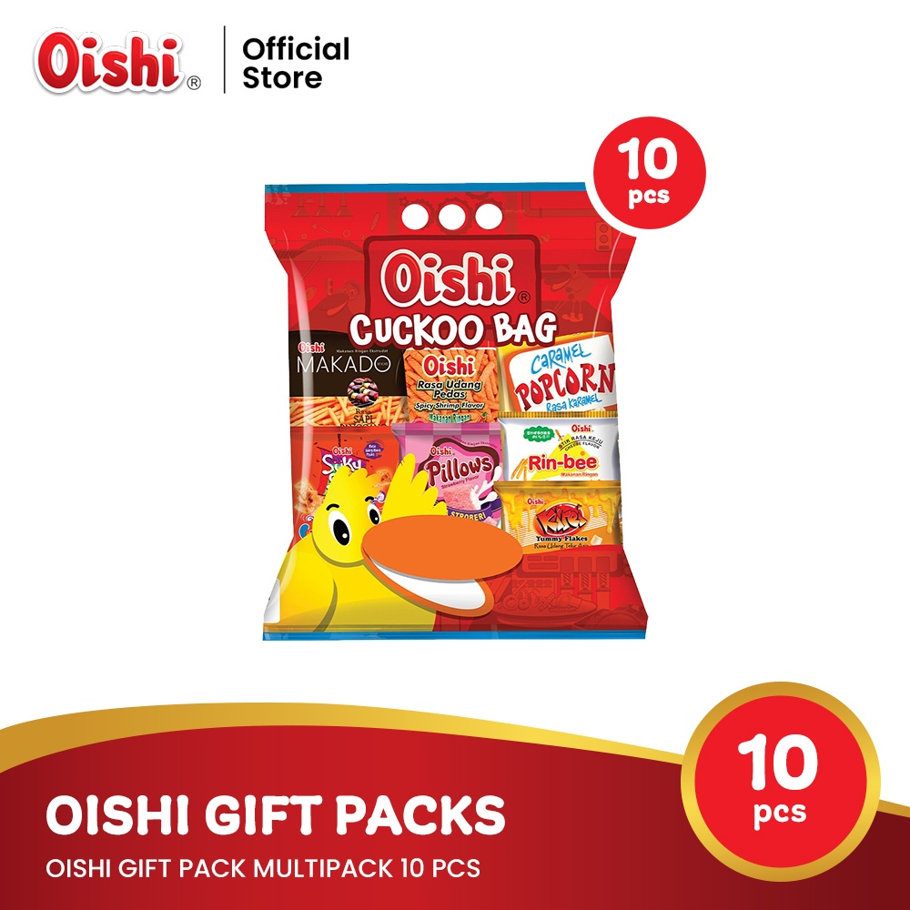 Jual Oishi Gift Pack - Multipack 10 pcs | Shopee Indonesia