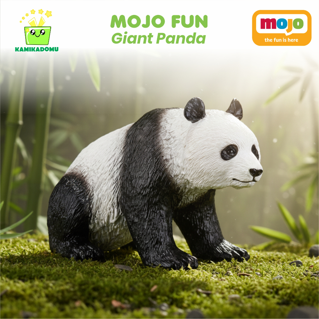 Jual KAMIKADOMU - Mojo Fun Giant Panda Miniatur Hewan Action Figure ...
