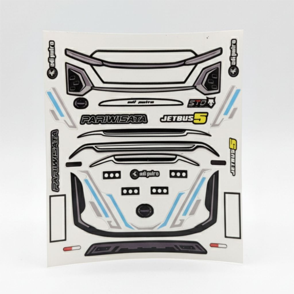 Jual STIKER HEADLAMP JB5 UNTUK MINIATUR BUS | Shopee Indonesia