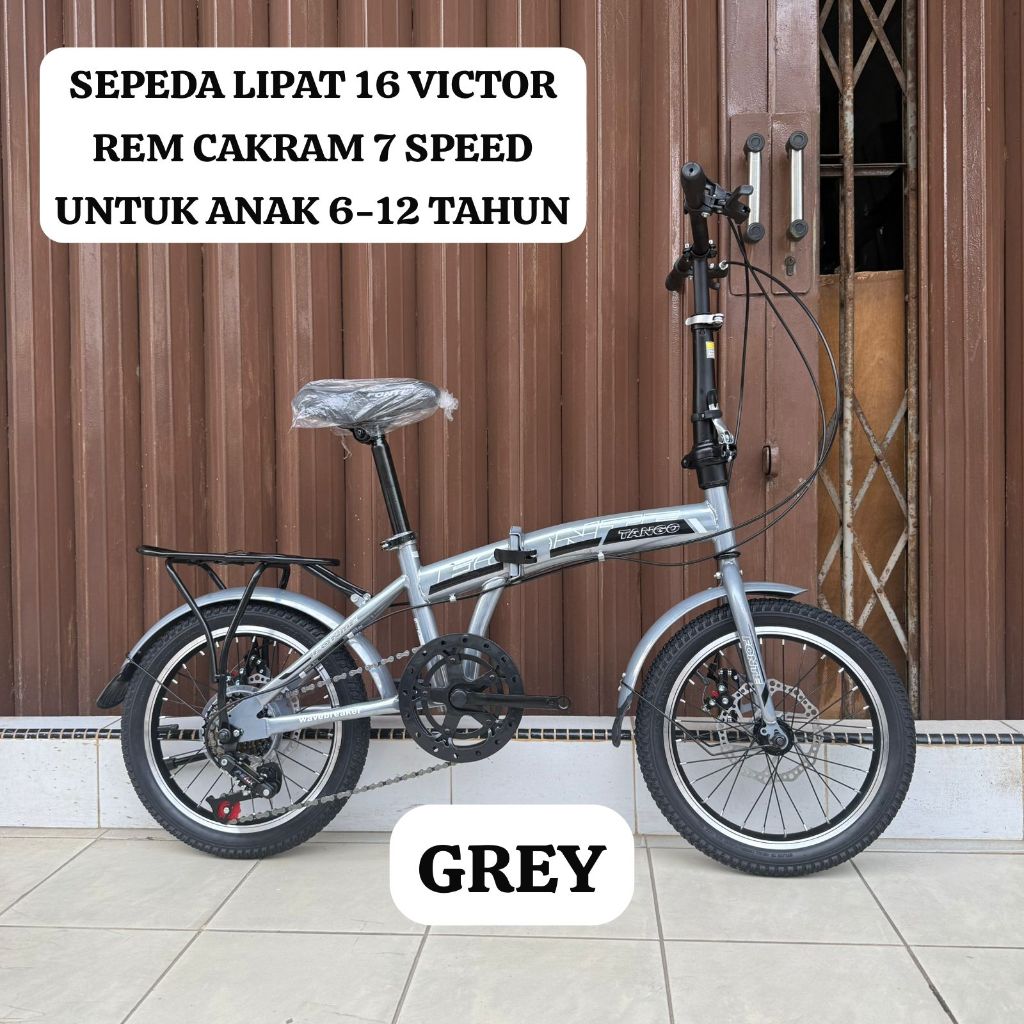 Jual BATAM ONLY Sepeda Lipat 16 FONTE VICTOR Folding Bike | Shopee ...