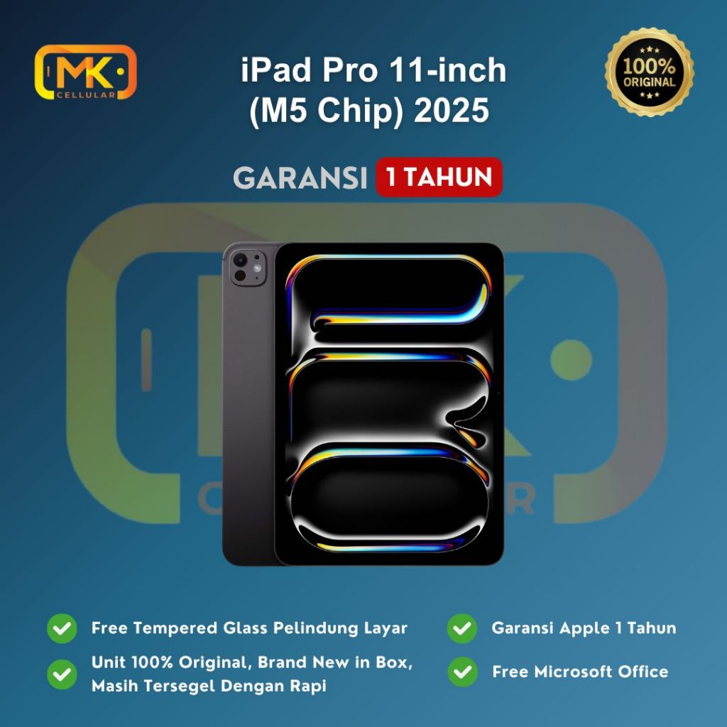 Jual New iPad Pro 11 Inch M5 Chip 2025 256GB WiFi Only | Shopee Indonesia