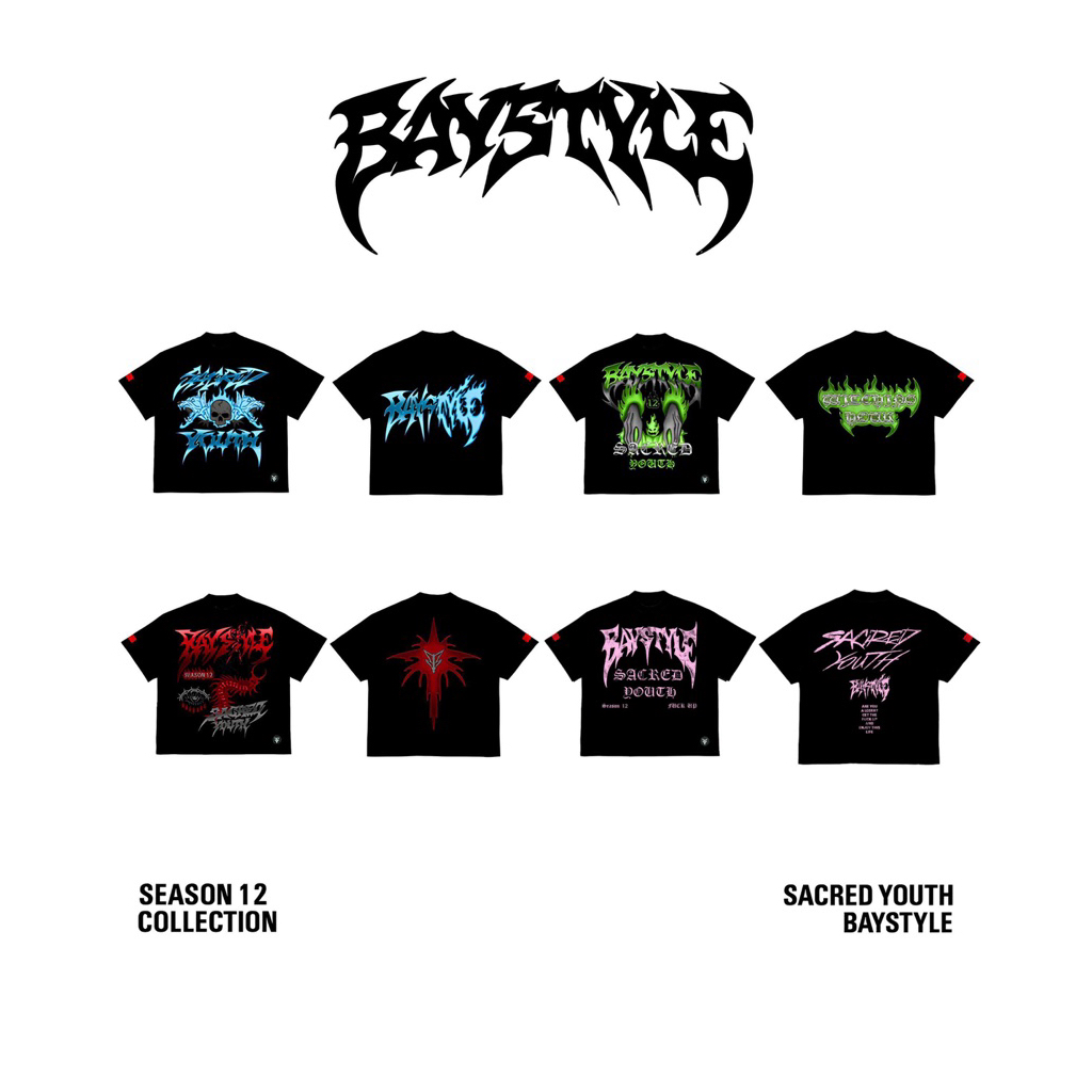 Jual BAYSTYLE SEASON 12 ALL BLACK | Shopee Indonesia