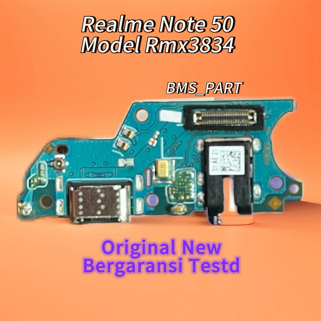 Jual Konektor Cas Papan Pcb Konektor Cas Mic Realme Note 50 Model ...