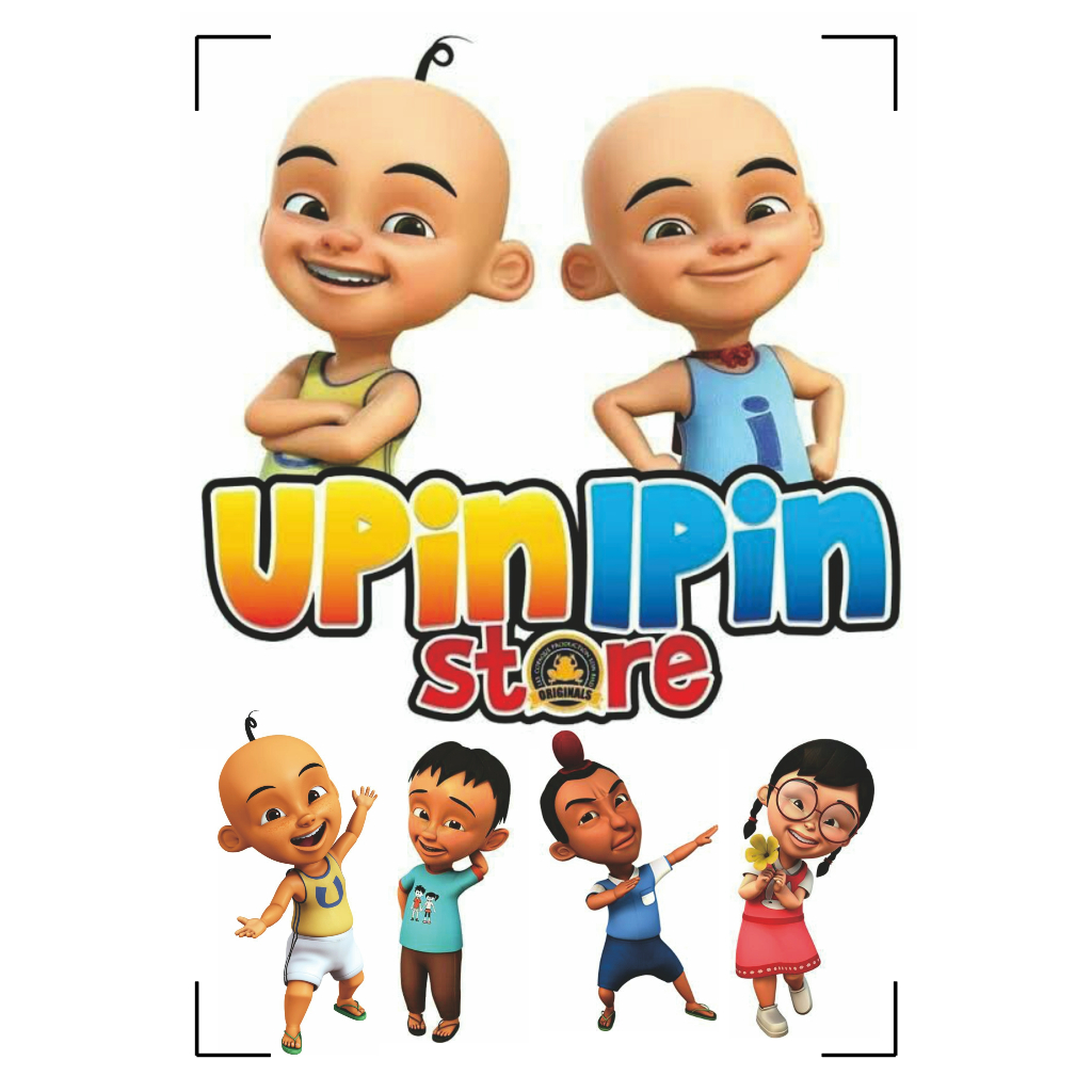 Jual TD025- STICKER UPIN IPIN, AKSESORIES STIKER UPIN IPIN, UPIN IPIN ...