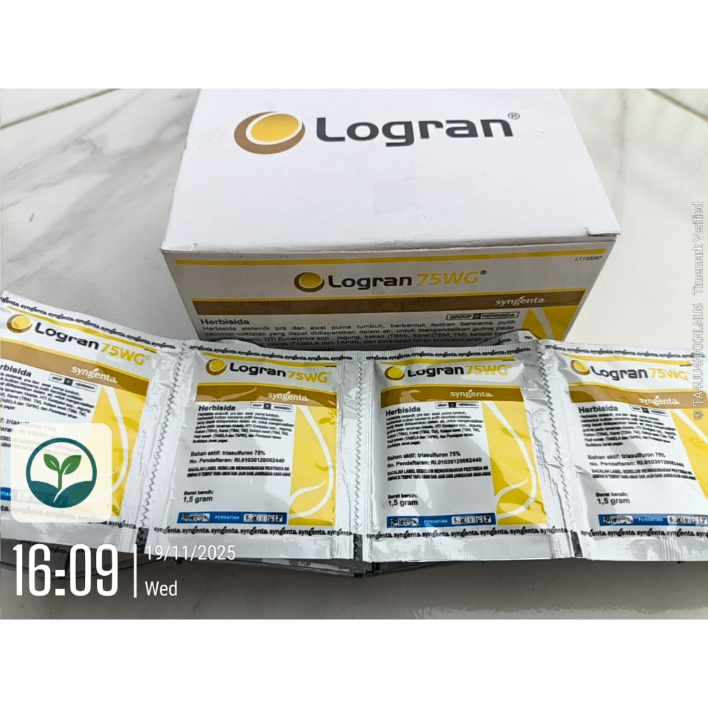 Jual HERBISIDA LOGRAN 75 WG 1,5 GRAM (1 BOX ISI 50 PCS) - SYNGENTA ...
