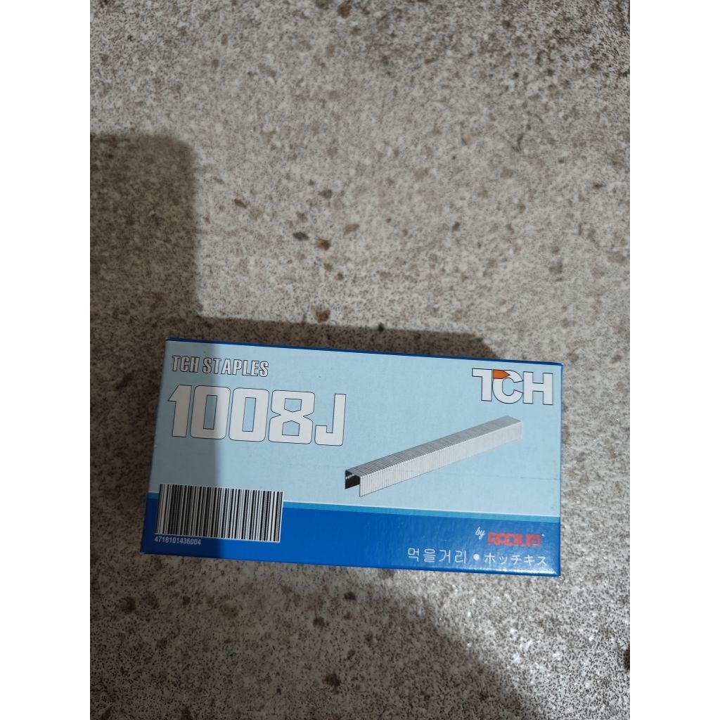 Jual isi staples 1008j tch isi 5000pcs / tch 1008j / paku tembak 1008j ...