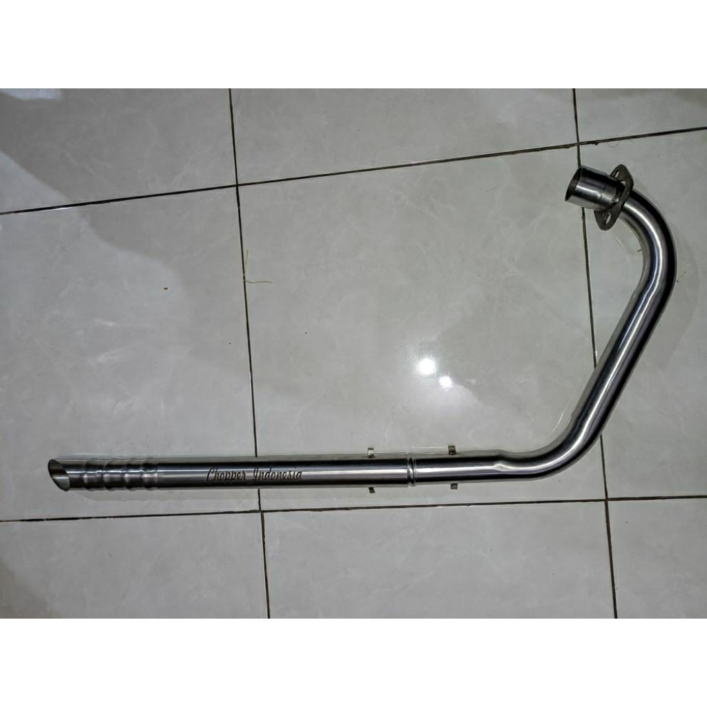 Jual KNALPOT PIPA CHOPER ULIR LASER CHOPPER PNP CB GL TIGER SCORPIO ...
