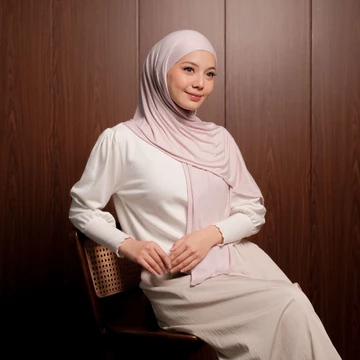 LINDAHIJAB Zahra Instan Jilbab Oval Inner Bahan Rayon Bamboo Adem Ringan