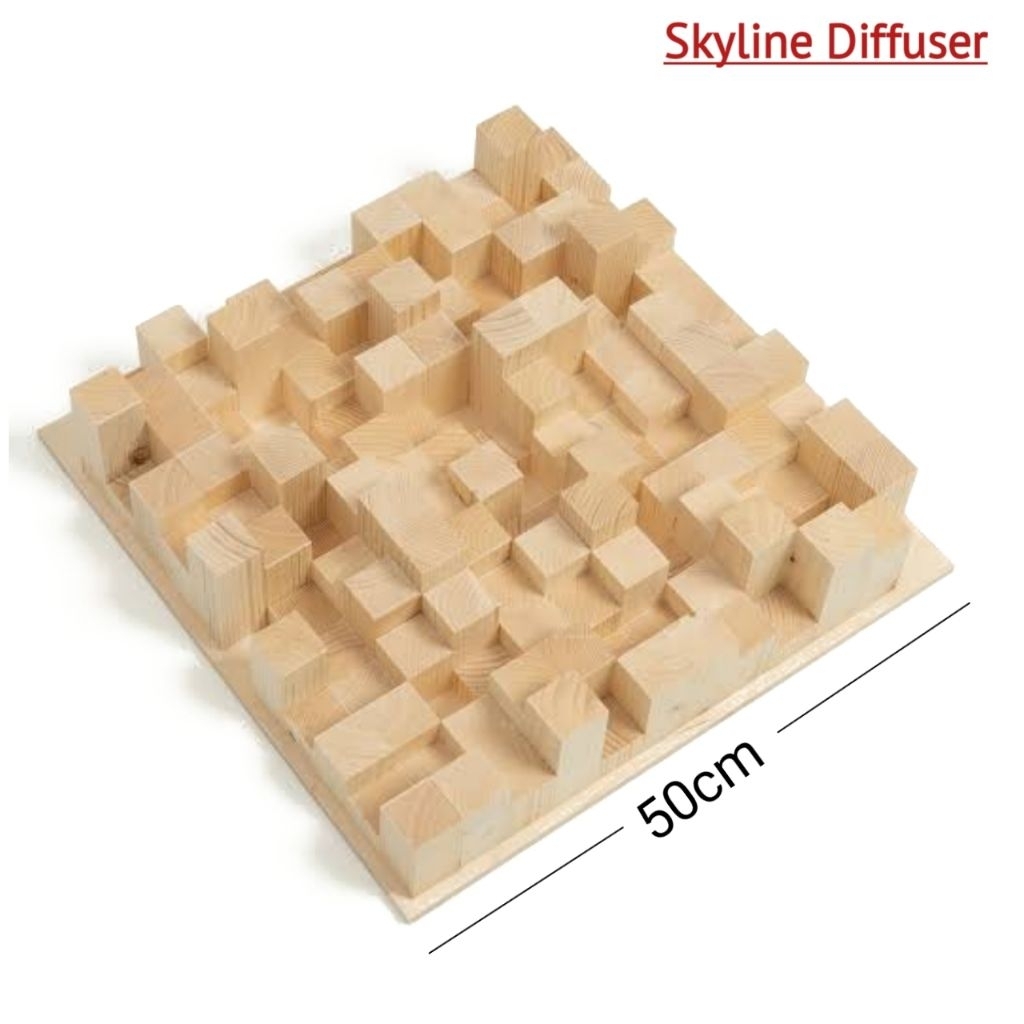Jual Skyline Diffuser Panel Akustik | Shopee Indonesia