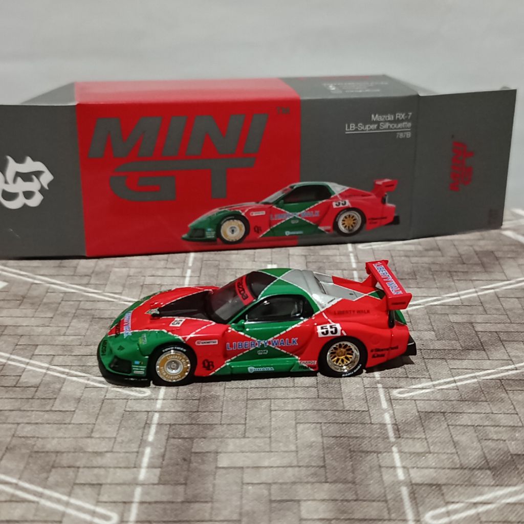 Jual Mini GT - Mazda RX7 LB super Silhouette (unsealed) | Shopee Indonesia