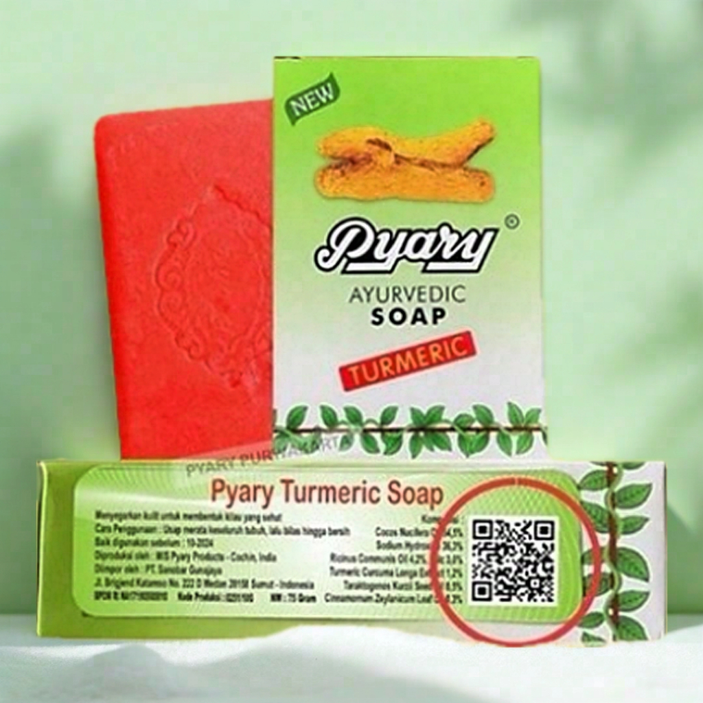 SABUN ARAB PYARY Original - Variant terengkap Tumeric, nalpamara, Goat Milk & safron