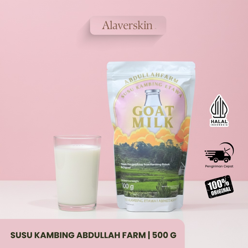 Jual Susu Kambing Etawa Bubuk Abdullah Farm Rasa Original 500 Gram ...