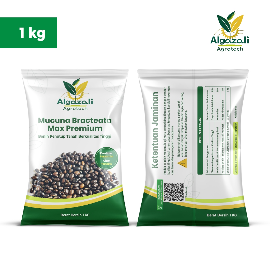 Jual Benih Mucuna Bracteata Max Lokal / Max Premium – Cover Crop ...