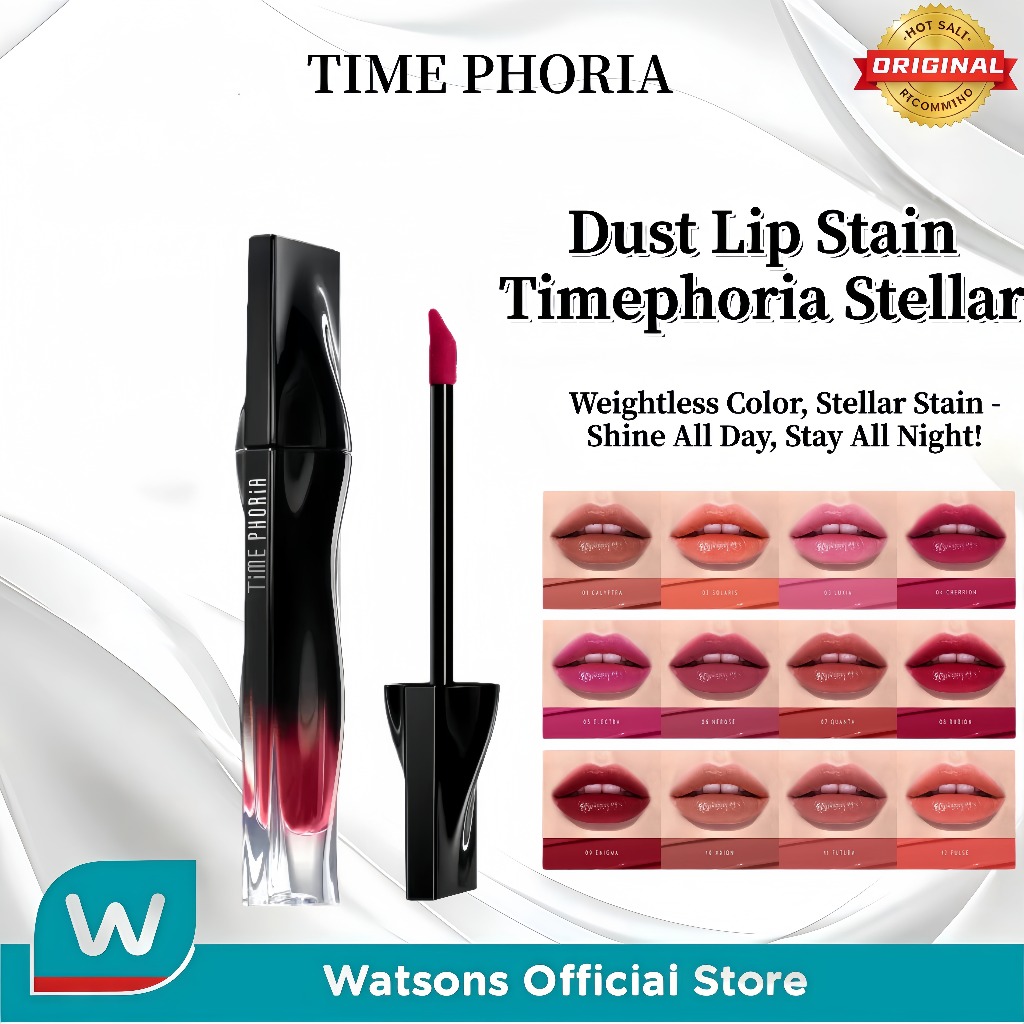 Jual TIME PHORIA - STELLAR DUST LIP STAIN 5ML TIMEPHORIA - STELLAR DUST ...