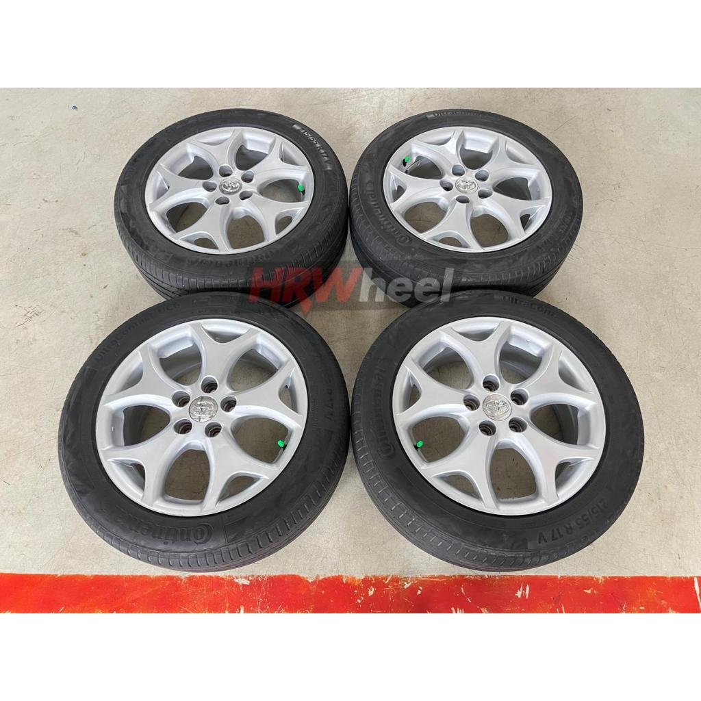 Jual Velg Bekas Ori Toyota Estima R17 Ban Continental 215 55 R17 Bisa ...
