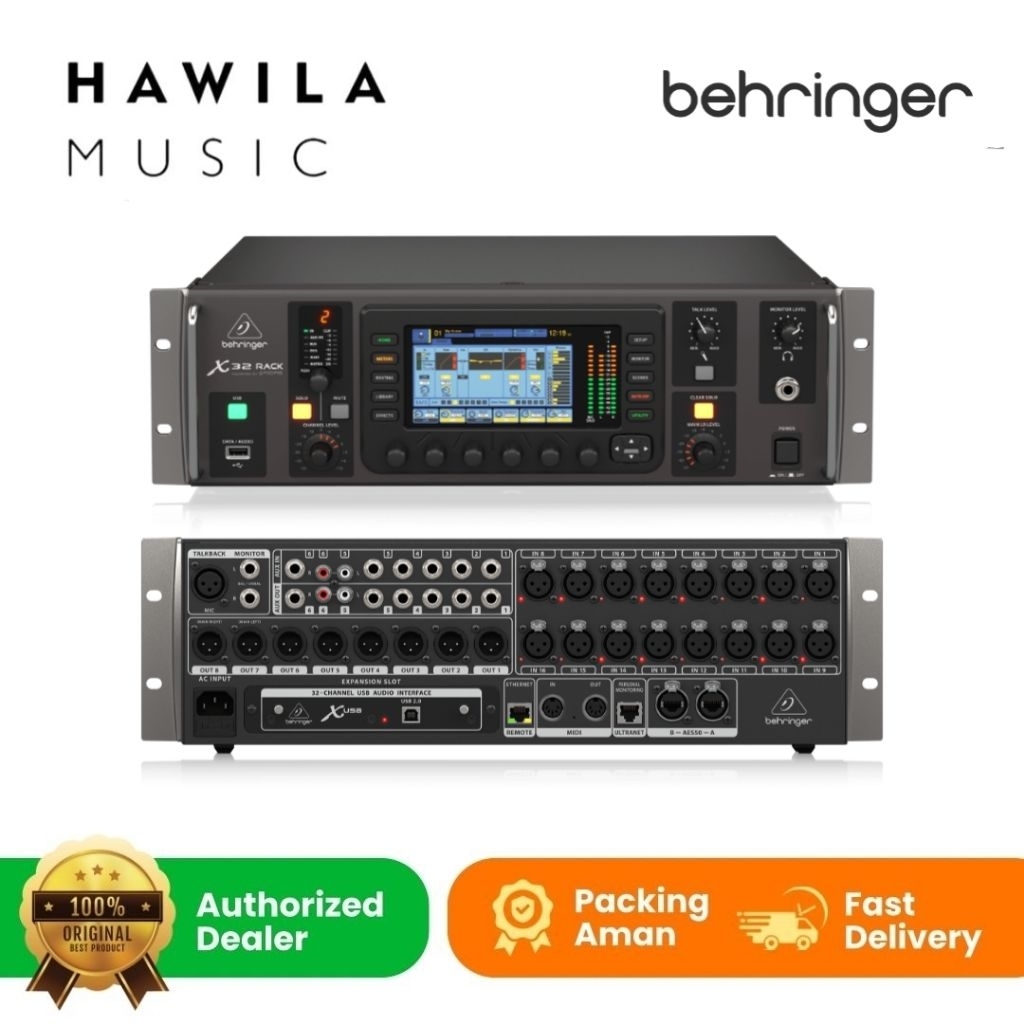 Jual Mixer Digital Behringer X32 Rack Mixer Behringer X 32 Rack ...