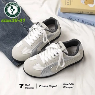 Sepatu Chunky Sneakers Wanita Putih Fashion Korea