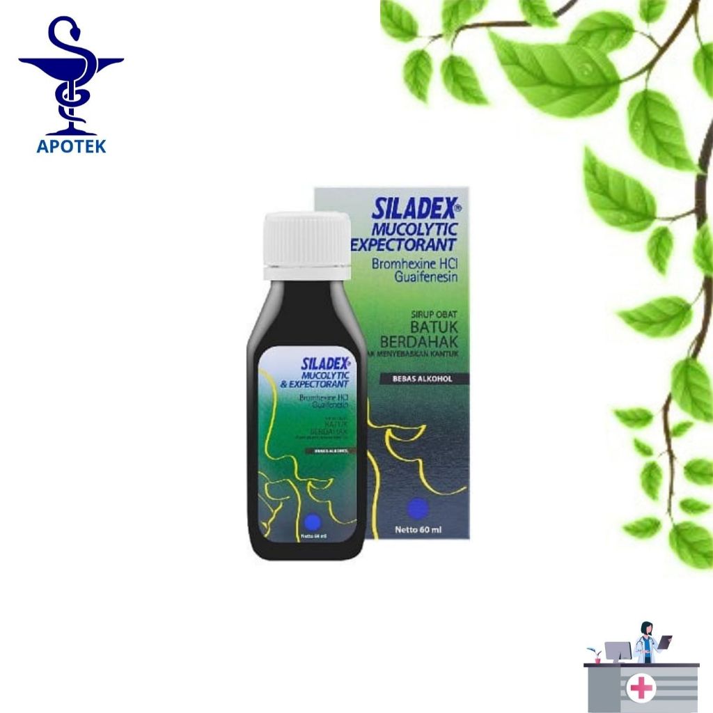 Jual Siladex Mucolytic & Expectorant Sirup 60 ml | Shopee Indonesia